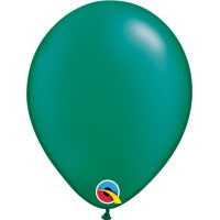 5" Pearl Emerald Green Latex Balloons 100pk
