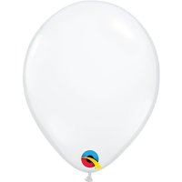 9" Diamond Clear Latex Balloons 100pk