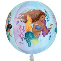 Little Mermaid Live Action Orbz Foil Balloons