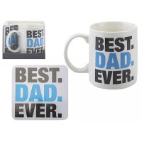 Best Dad Ever Mug & Coaster Set
