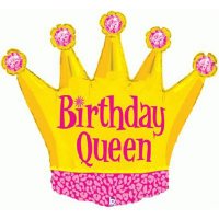 Birthday Queen Supershape Balloons