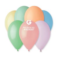 13" Pastel Assorted Latex Balloons 50pk