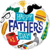 18" Everything Fathers Day Foil Balloons