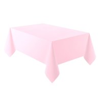 Marshmallow Pink Paper Tablecover 1pk