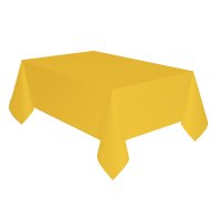 Buttercup Yellow Paper Tablecover 1pk
