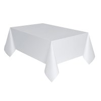 Coconut White Paper Tablecover 1pk