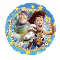 18" Toy Story Woody And Buzz Foil Balloons