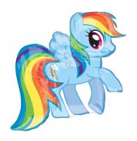 My Little Pony Rainbow Supershape Balloons