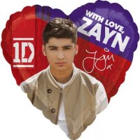 18" Zayn One Direction Foil Balloons