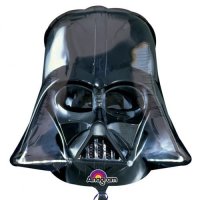 Darth Vader Black Helmet Supershape Balloons
