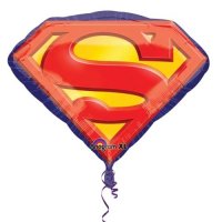 Superman Emblem Supershape Balloons