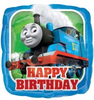 18" Thomas Happy Birthday Foil Balloons