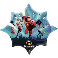 The Incredibles 2 SuperShape Foil Balloons