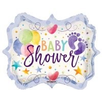 18" Baby Shower Shape Balloons