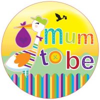 Mum To Be Giant Party Badge
