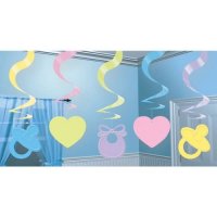 Baby Shower Swirl Decoration