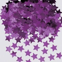 Purple Stardust Metallic Confetti