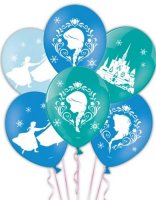 11" Frozen Latex Balloons 6pk