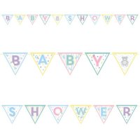 Baby Shower Triangle Bunting