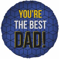 18" Best Dad Foil Balloon