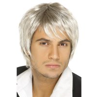 Blonde And Brown Boy Band Wigs