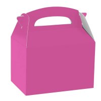 Bright Pink Party Box With Handle