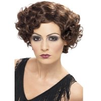 1920s Brown Flirty Flapper Wigs