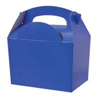 Royal Blue Party Box With Handle