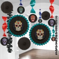 Day Of The Dead Room Decoration Kits 13pk