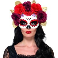 Day Of The Dead Rose Eyemasks
