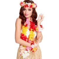 Deluxe Multi Coloured Hawaiian Sets