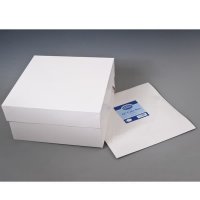 12" White Cake Box With Lid