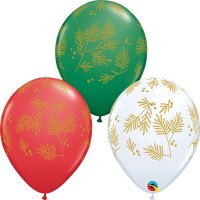 (image for) 11" Contemporary Evergreen Latex Balloons 25pk
