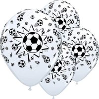11" Football Latex Balloons 6pk