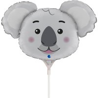 14" Koala Head Air Fill Balloons