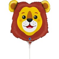 14" Lion Head Air Fill Balloons