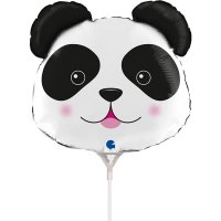 14" Panda Head Air Fill Balloons