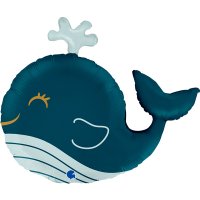 26" Funny Whale Supershape Balloons