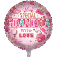 18" To A Special Grandma Foil Balloons