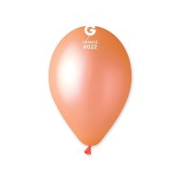 13" Neon Orange Latex Balloons 50pk