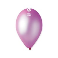 13" Neon Purple Latex Balloons 50pk