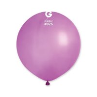 19" Neon Purple Latex Balloons 25pk