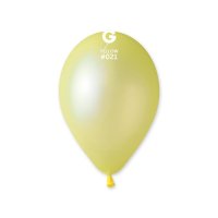 13" Neon Yellow Latex Balloons 50pk