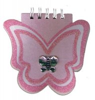 Butterfly Memo Pad x12