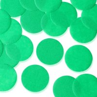 Mint Green 55mm Circular Tissue Confetti 250gm
