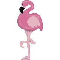 5ft Pink Flamingo Shape Balloon
