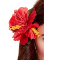 Hawaiian Flower Hair Clips