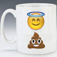 Holy Crap Emoji Mugs