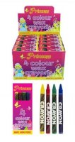 Princess Crayon Wax x10 Dozen