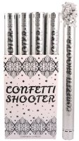 Silver Confetti Shooter Cannon 50cm x1